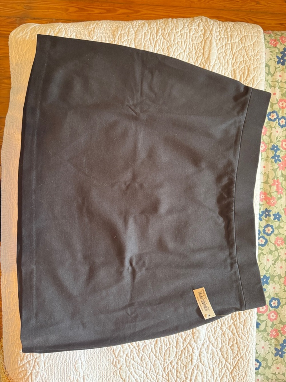 Women’s Black Pencil Skirt with Comfortable Waistband